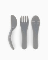 Couverts d'apprentissage 6m et plus Gris